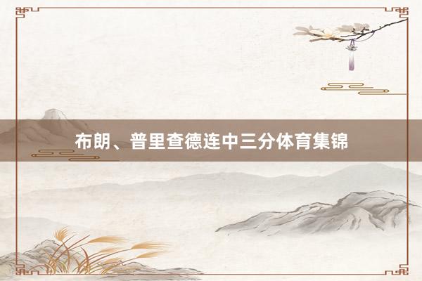 布朗、普里查德连中三分体育集锦